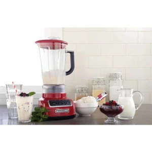 exclusivement disponibles KitchenAid Blender Diamond Rouge – Mixeur à Poser 6