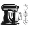 site officiel SET KitchenAid KSM 125 Schwarz + Zubehör Set – Robot De Cuisine 7