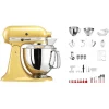 soldes luxe KitchenAid Swiss Anniversary Set KSM200 Jaune Pastel – Robot De Cuisine 11