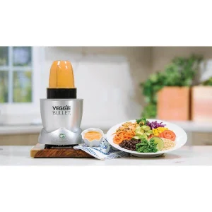 NutriBullet Veggie Bullet Blender Kit – Robot Ménager Prix très abordable 9