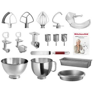 Satisfait ou Remboursé KitchenAid KSM 175 Nadia Damaso`s Set Noir – Robot De Cuisine 7