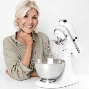 soldes en ligne KitchenAid KSM 175 Nadia Damaso`s Set Rouge – Robot De Cuisine 9