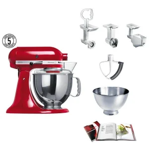 KitchenAid KSM150 Set 11 Red – Robot De Cuisine haute qualité 6