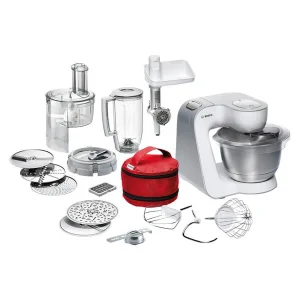 Bosch MUM 5 Set Blanc/argent – Robot De Cuisine Retour Facile et Gratuit 6