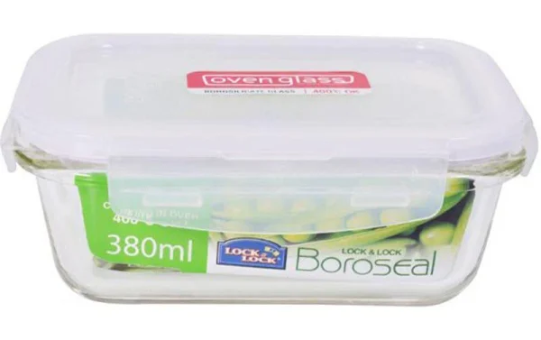 styles dernier cri Lock & Lock Récipients à Provisions Boroseal 0.38 L, Transparent – Appareils De Cuisine Divers 1