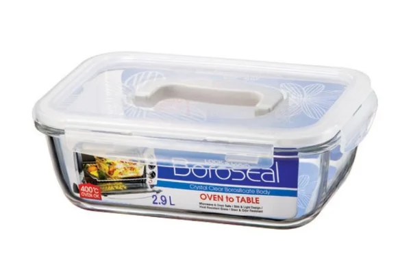 Lock & Lock Récipients à Provisions Boroseal 2.9 L, Transparent – Appareils De Cuisine Divers destockage 1