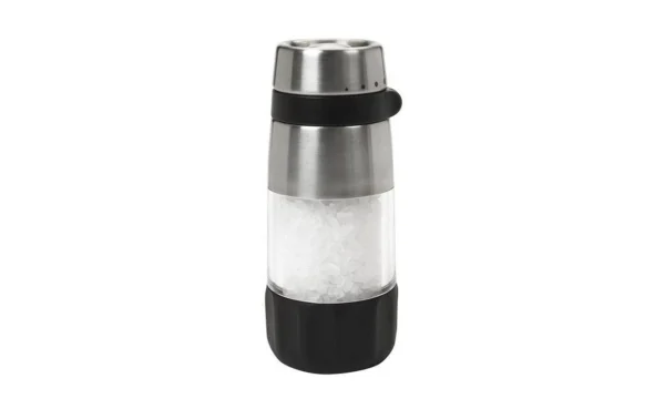 boutique en france Oxo Good Grips Moulin à Sel 14 Cm, Noir/Argenté/Transparent – Appareils De Cuisine Divers 1