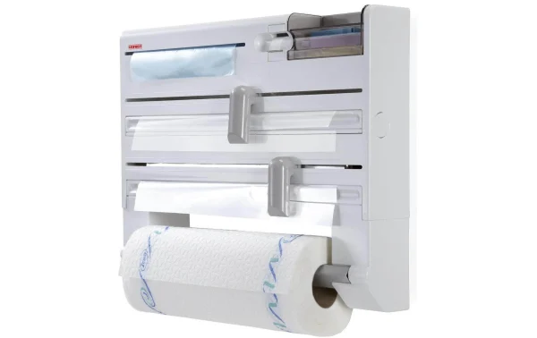 Leifheit Porte-rouleaux Mural Parat Plus Blanc – Appareils De Cuisine Divers prix abordable 1