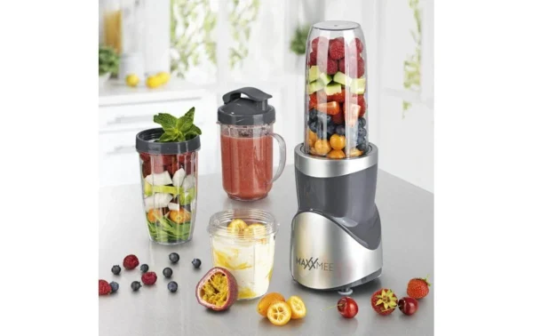 MAXXMEE Appareils à Smoothies 12 Parties, 380W Argenté – Mixeur à Poser guranteed de qualité 4