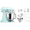 marque pas cher en ligne KitchenAid KSM 200 Bleu Glacier Swiss Edition – Robot De Cuisine 5