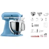 le grand escompte KitchenAid Swiss Anniversary Set KSM200 Bleu Velours – Robot De Cuisine 7