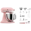 luxe soldes KitchenAid Swiss Anniversary Set KSM200 Rose Sombre – Robot De Cuisine 7