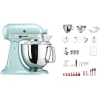 KitchenAid Swiss Anniversary Set KSM200 Bleu Glacier – Robot De Cuisine authentiques 13