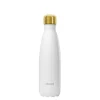 outlet soldes Qwetch White Gold Bouteille Isolée En Acier 500ml Blanc – Appareils De Cuisine Divers 13