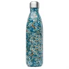 design à la mode Qwetch Flowers Bouteille Isolée En Acier 750ml Bleue – Appareils De Cuisine Divers 5